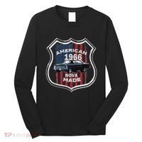 1966 66 2 Classic Car Old School Muscle Car Long Sleeve Shirt thumb 0