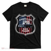 1966 66 2 Classic Car Old School Muscle Car T-Shirt thumb 0