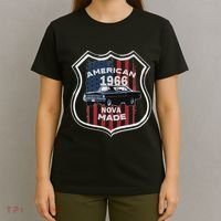 1966 66 2 Classic Car Old School Muscle Car T-Shirt thumb 4