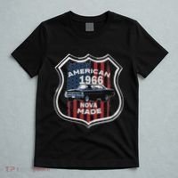 1966 66 2 Classic Car Old School Muscle Car T-Shirt thumb 5