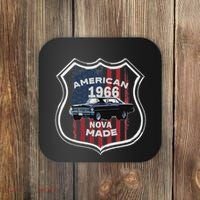 1966 66 2 Classic Car Old School Muscle Car Coaster thumb 0