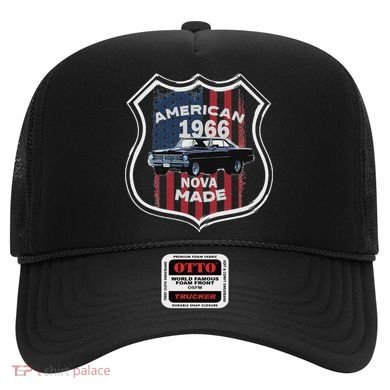 1966 66 2 Classic Car Old School Muscle Car Hat