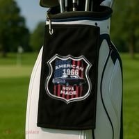 1966 66 2 Classic Car Old School Muscle Car Golf Towel thumb 2