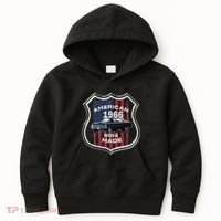 1966 66 2 Classic Car Old School Muscle Car Kids Hoodie thumb 0