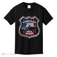 1966 66 2 Classic Car Old School Muscle Car Kids T-Shirt thumb 0