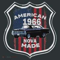 1966 66 2 Classic Car Old School Muscle Car Infant Baby Jersey Bodysuit thumb 2