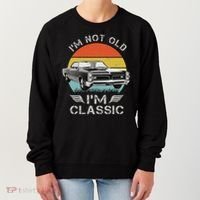 1966 66 Gto Classic Car Old School Muscle Car Women's Sweatshirt thumb 0