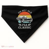 1966 66 Gto Classic Car Old School Muscle Car USA-Made Doggie Bandana thumb 0