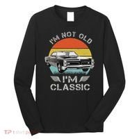 1966 66 Gto Classic Car Old School Muscle Car Long Sleeve Shirt thumb 0