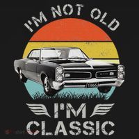 1966 66 Gto Classic Car Old School Muscle Car Polo thumb 3