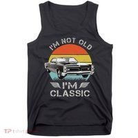 1966 66 Gto Classic Car Old School Muscle Car Tank Top thumb 0