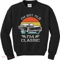 1966 66 Gto Classic Car Old School Muscle Car Kids Sweatshirt thumb 0
