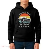 1966 66 Gto Classic Car Old School Muscle Car Kids Hoodie thumb 4