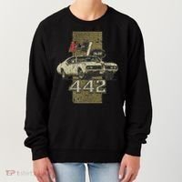 1969 69 Olds 442 Muscle Car Women's Sweatshirt thumb 0