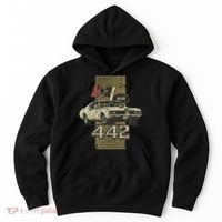 1969 69 Olds 442 Muscle Car Hoodie thumb 0