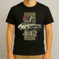 1969 69 Olds 442 Muscle Car T-Shirt thumb 3