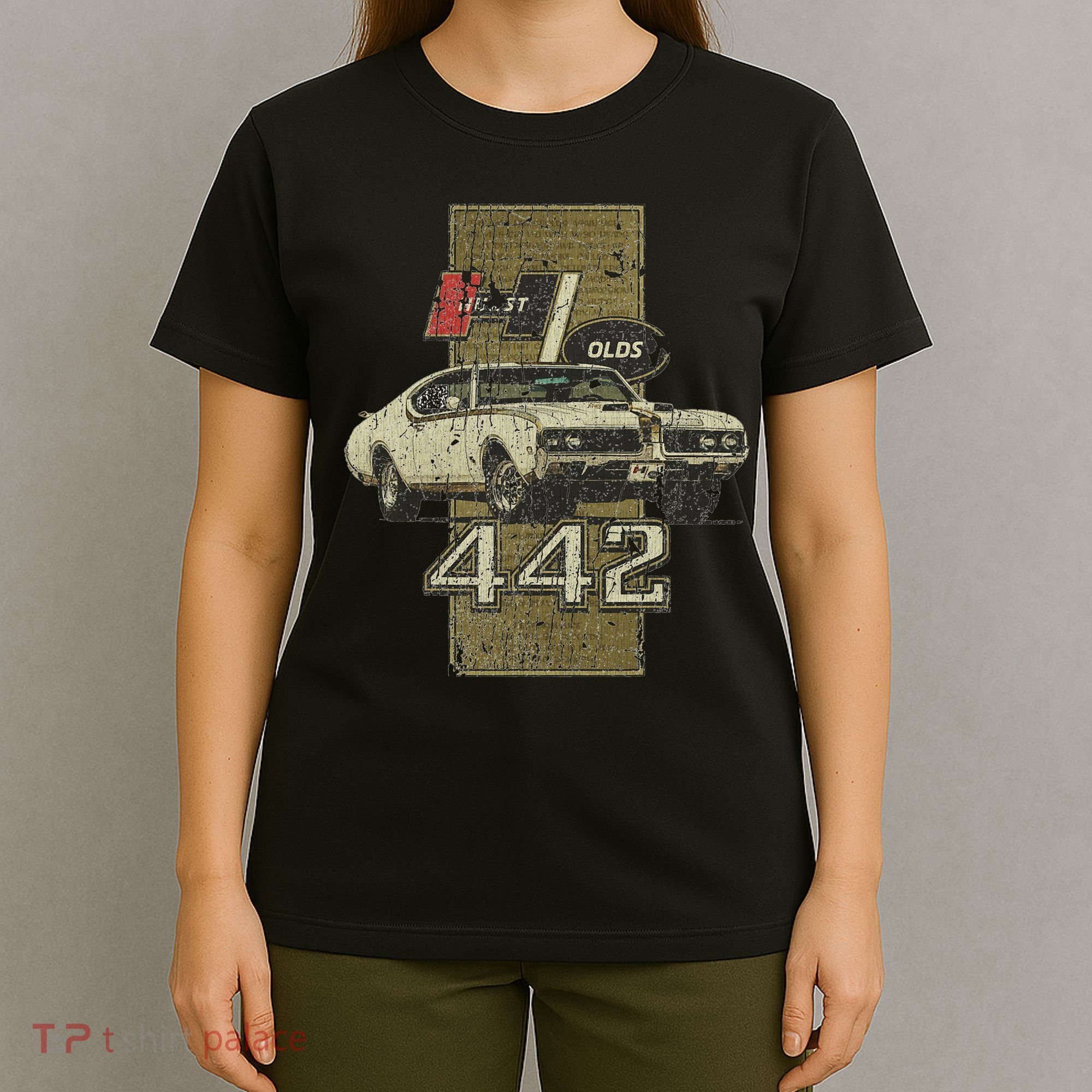 1969 69 Olds 442 Muscle Car T-Shirt