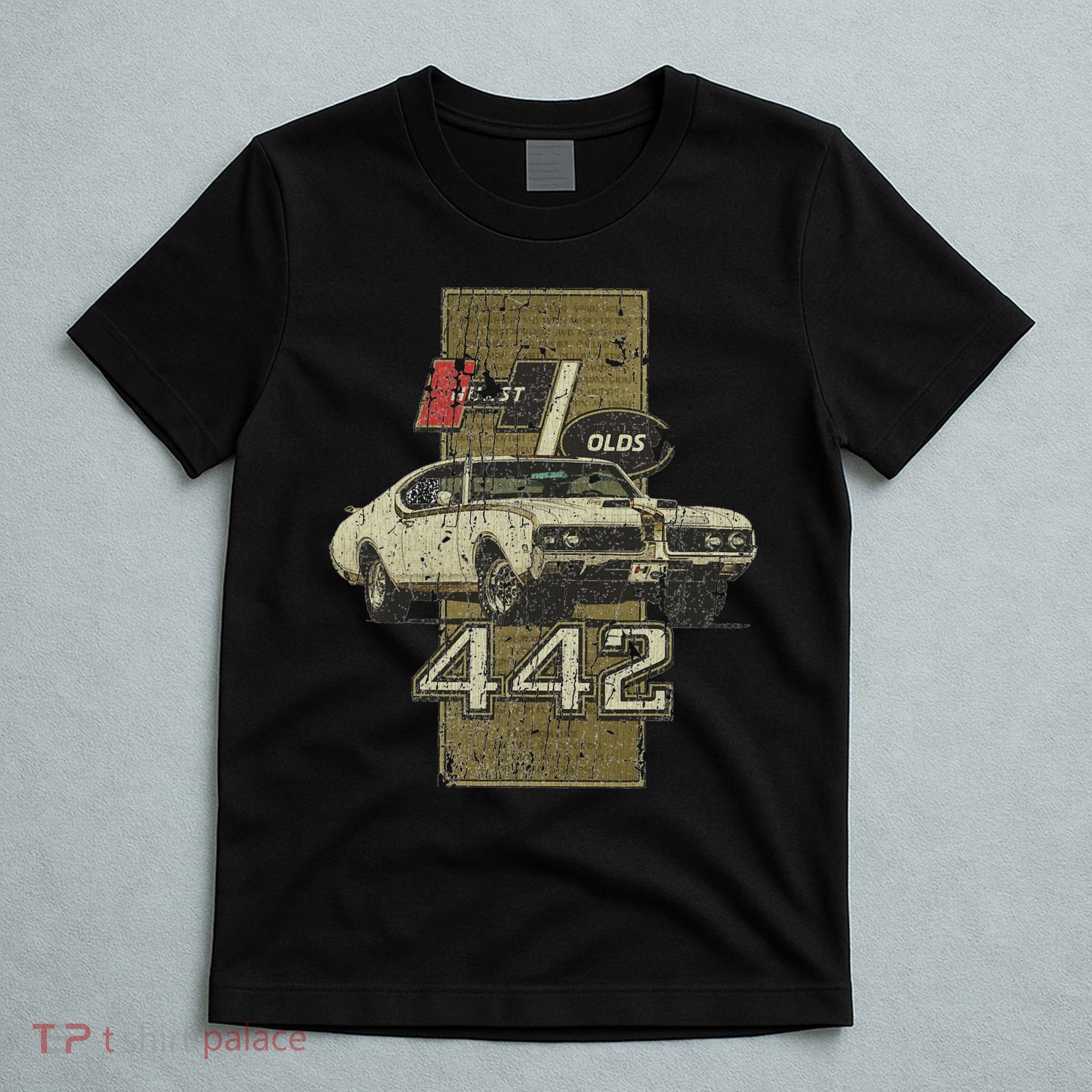 1969 69 Olds 442 Muscle Car T-Shirt