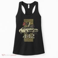 1969 69 Olds 442 Muscle Car Women's Tank Top thumb 0