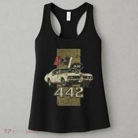 1969 69 Olds 442 Muscle Car Women's Tank Top thumb 3