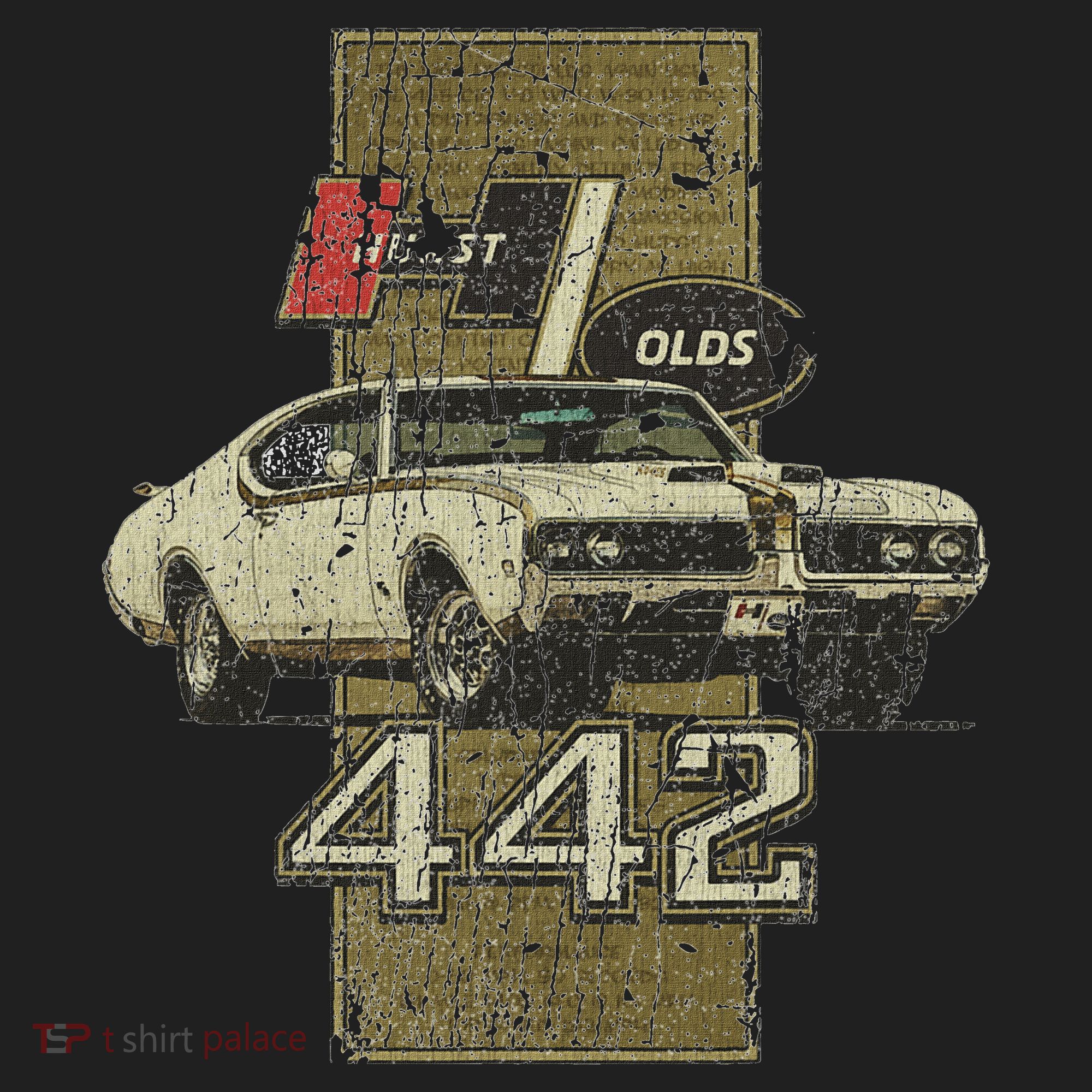 1969 69 Olds 442 Muscle Car Hat