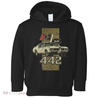 1969 69 Olds 442 Muscle Car Toddler Hoodie