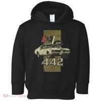 1969 69 Olds 442 Muscle Car Toddler Hoodie thumb 0