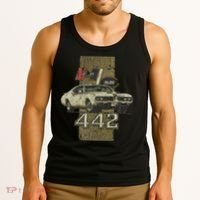 1969 69 Olds 442 Muscle Car Tank Top thumb 3