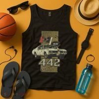 1969 69 Olds 442 Muscle Car Tank Top thumb 4