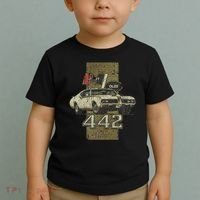 1969 69 Olds 442 Muscle Car Toddler T-Shirt thumb 2