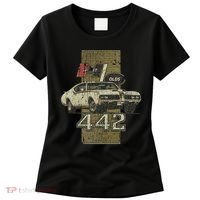 1969 69 Olds 442 Muscle Car Women's T-Shirt thumb 0