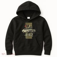 1969 69 Olds 442 Muscle Car Kids Hoodie thumb 0