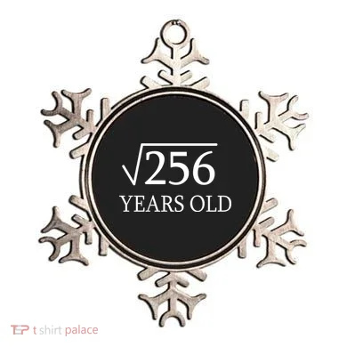 16th birthday Square Root of 256 Ornament