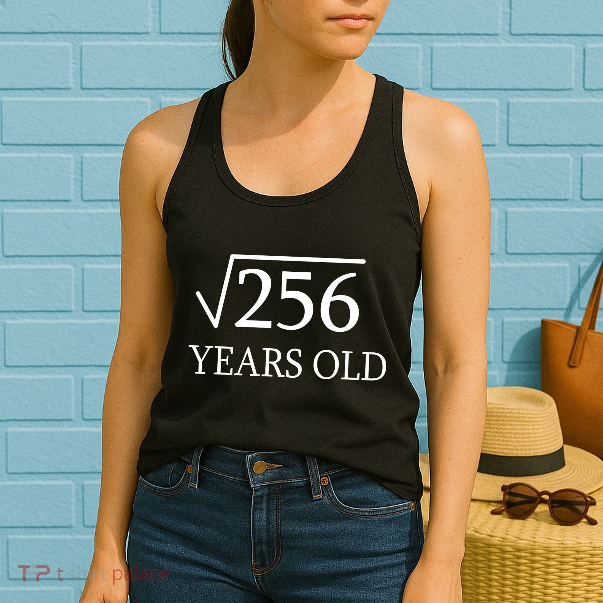 16th birthday Square Root of 256 Women's Tank Top