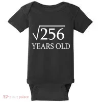 16th birthday Square Root of 256 Baby Bodysuit thumb 0