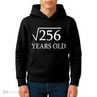 16th birthday Square Root of 256 Kids Hoodie thumb 4