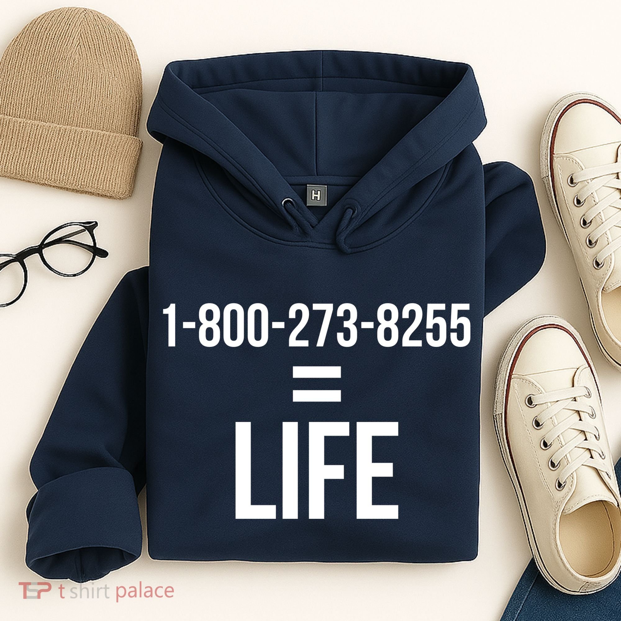 18002738255 Equals Life Hoodie