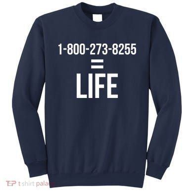 18002738255 Equals Life Sweatshirt