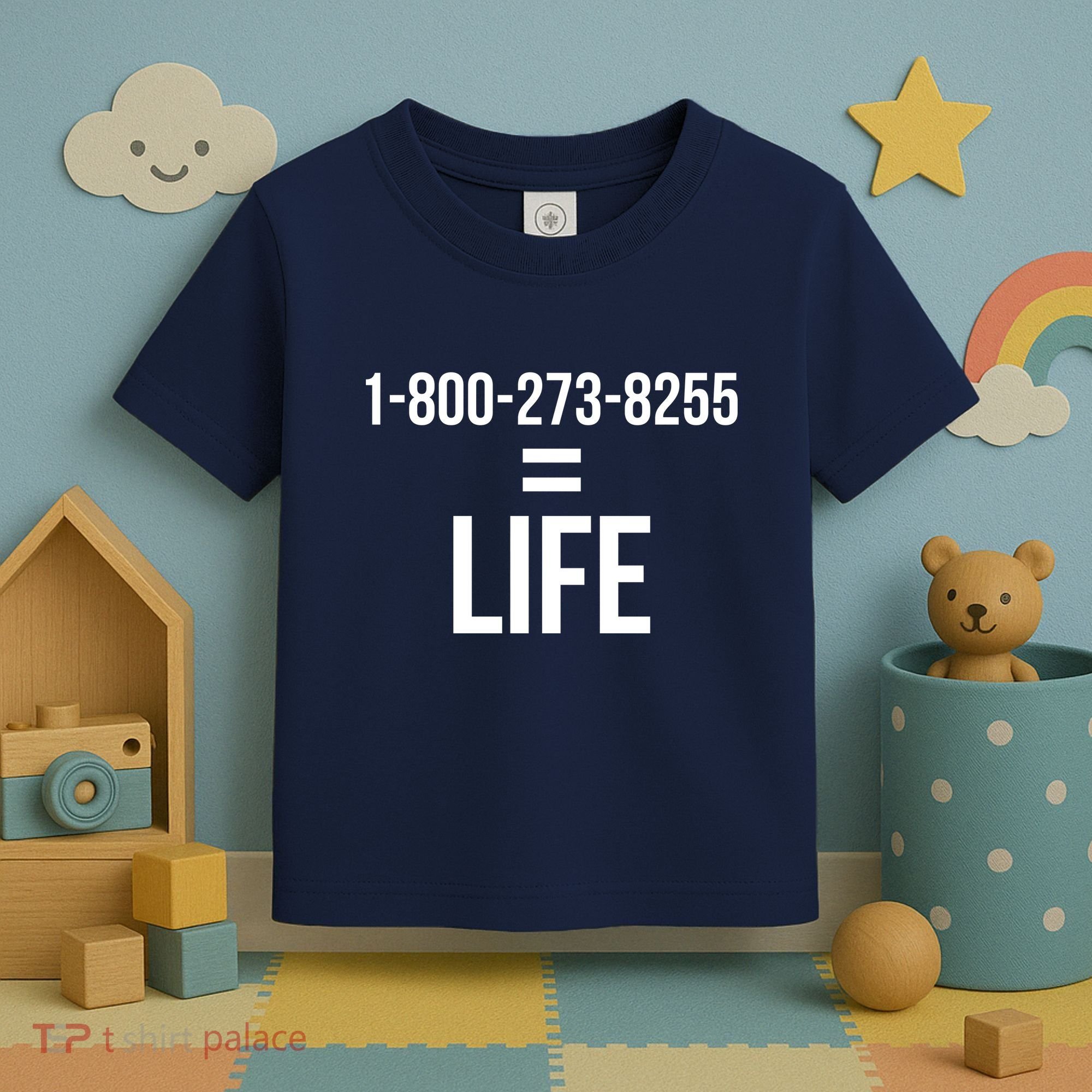 18002738255 Equals Life Toddler T-Shirt