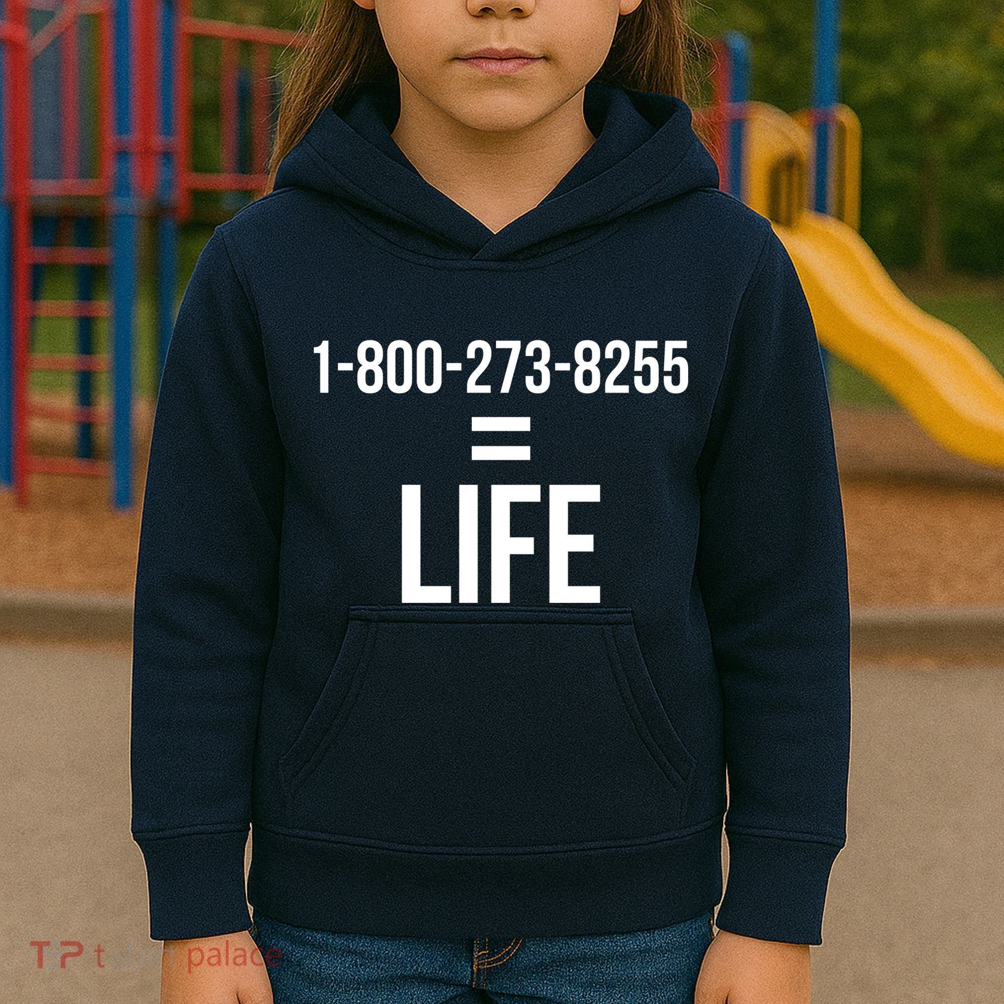 18002738255 Equals Life Kids Hoodie
