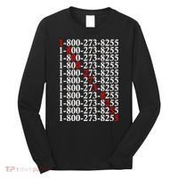 18002738255 Hotline Red Logo Long Sleeve Shirt thumb 0