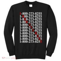 18002738255 Hotline Red Logo Sweatshirt thumb 0