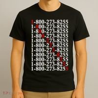 18002738255 Hotline Red Logo T-Shirt thumb 3