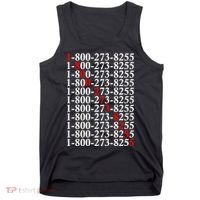 18002738255 Hotline Red Logo Tank Top thumb 0