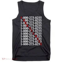 18002738255 Hotline Red Logo Tank Top thumb 0