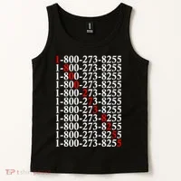 18002738255 Hotline Red Logo Tank Top thumb 2