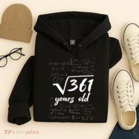 19 Year Old Birthday Math Geek Hoodie thumb 4