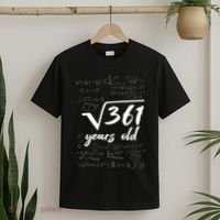 19 Year Old Birthday Math Geek T-Shirt thumb 2