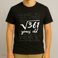 19 Year Old Birthday Math Geek T-Shirt thumb 3