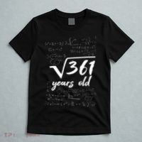 19 Year Old Birthday Math Geek T-Shirt thumb 5